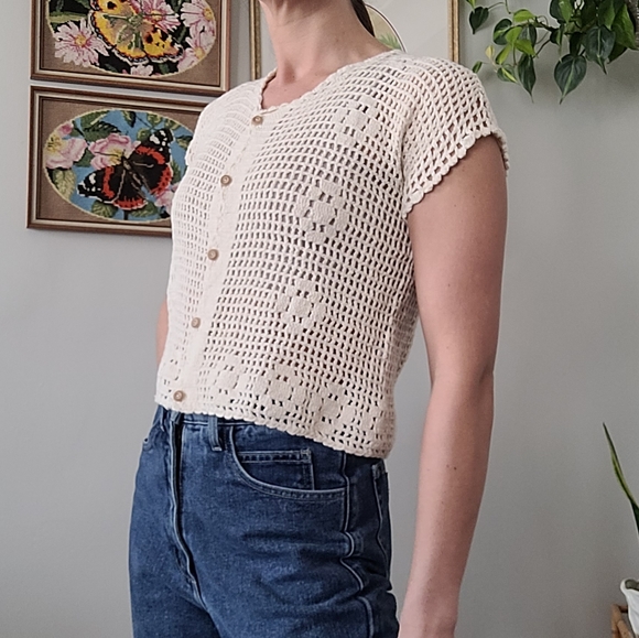 Crochet cardigan - Picture 4 of 8